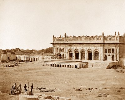 The Small Emaumbara, Lucknow by Felice Beato